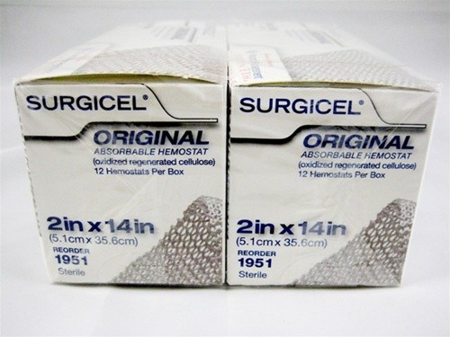 SURGICEL ABSORBABLE HEMOSTAT 2''X14'' by Ethicon